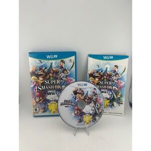 Super Smash Bros for Nintendo Wii U Complete with Manual WUP P AXFE CIB